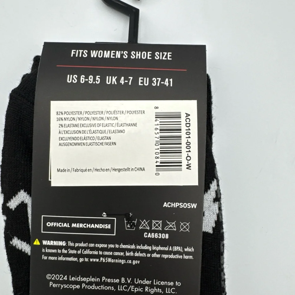 AC/DC‎ Rock Band Pair Officially Licensed Socks Unisex Men Women New
